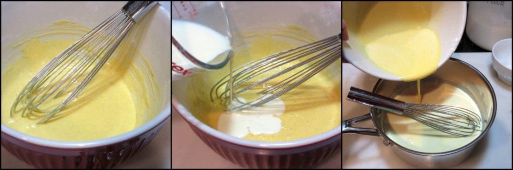 How to make eggnog pastry cream photo tutorial. - kudoskitchenbyrenee.com