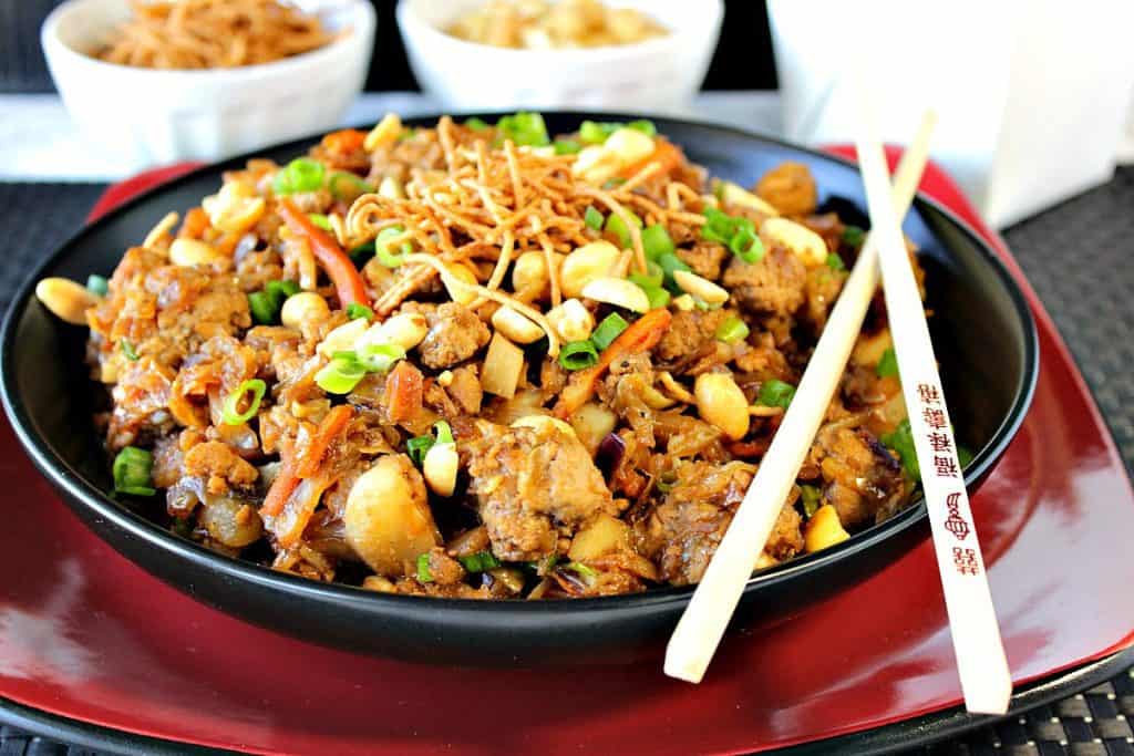 Chinese Ground Pork Egg Roll Bowl Recipe Kudos Kitchen Style | Kudos Kitchen by Renee