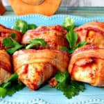 Smoky Sweet Bacon Wrapped Chicken Breasts