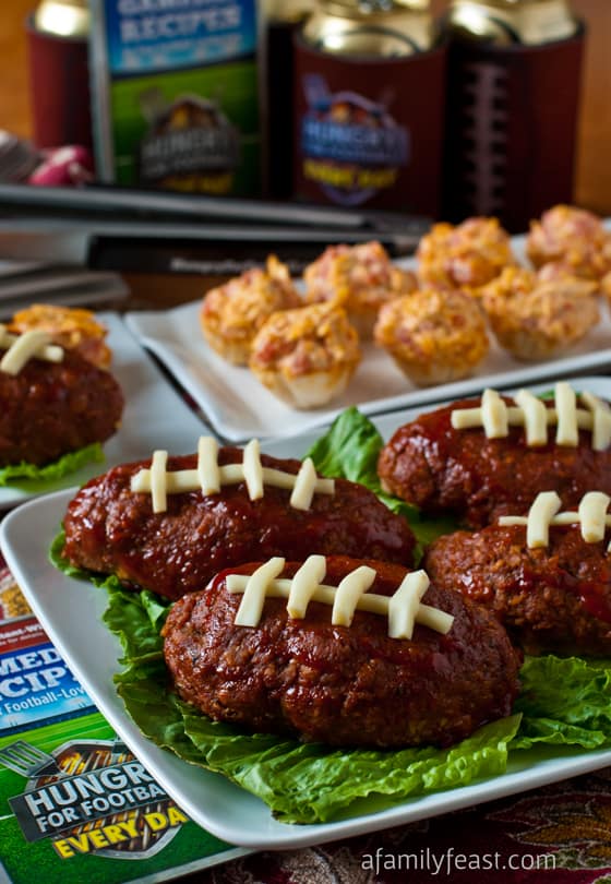 Football Shaped Food Roundup 2018 for Friday's Featured Foodie Feastings | Kudos Kitchen by Renee