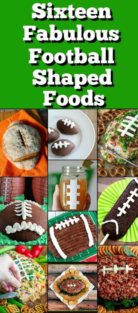 Football Shaped Food Roundup 2018 for Friday's Featured Foodie Feastings | Kudos Kitchen by Renee