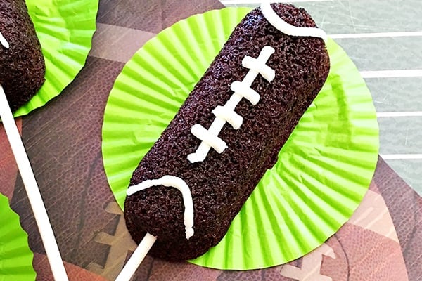 Football Shaped Food Roundup 2018 for Friday's Featured Foodie Feastings