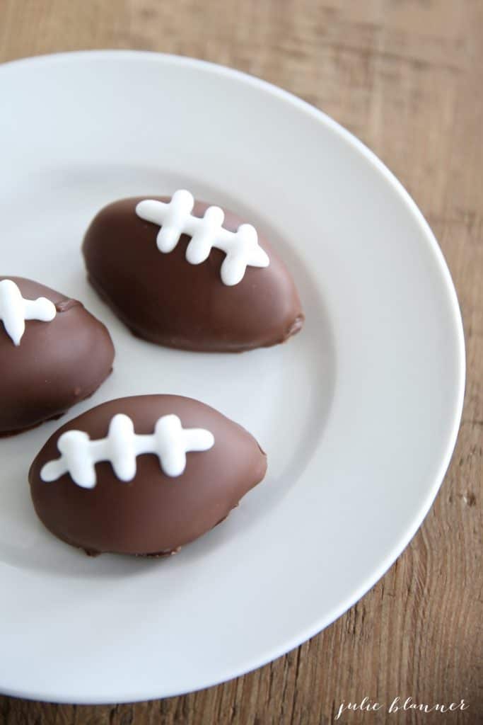 Football Shaped Food Roundup 2018 for Friday's Featured Foodie Feastings