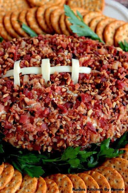Football Shaped Food Roundup 2018 for Friday's Featured Foodie Feastings | Kudos Kitchen by Renee