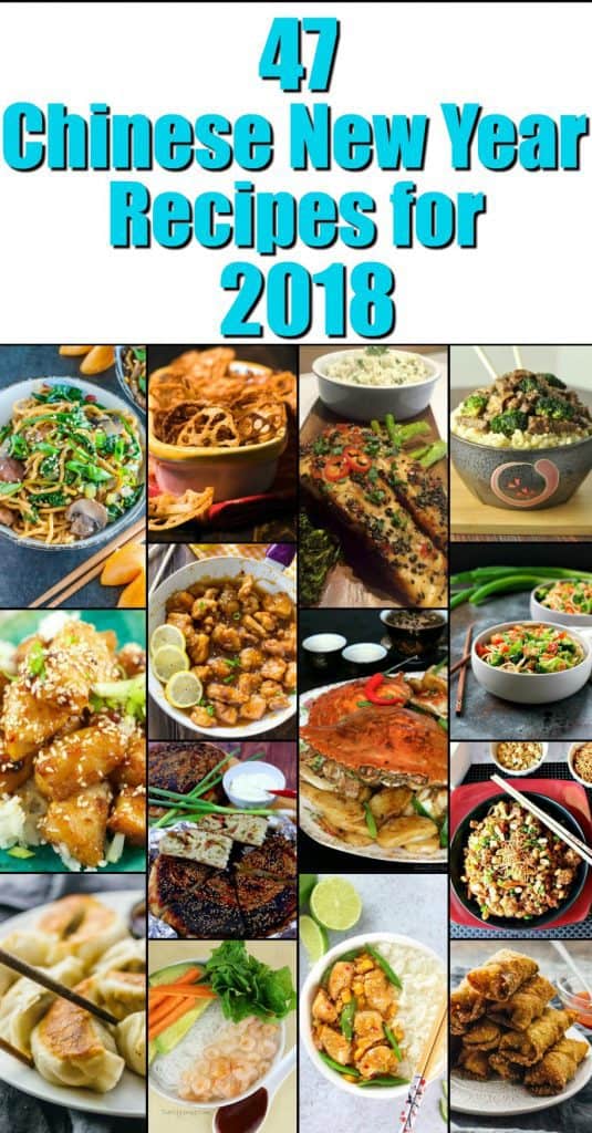 Chinese New Year Recipe Roundup 2018 - Friday's Featured Foodie Feastings - www.kudoskitchenbyrenee.com