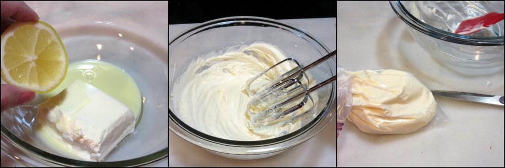 How to make cream cheese cookies with cheesecake topping.