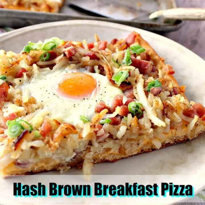 Hash Brown Breakfast Pizza Recipe Kudos Kitchen by Renee
