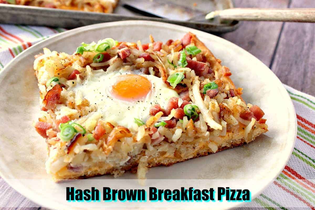 Hash Brown Breakfast Pizza