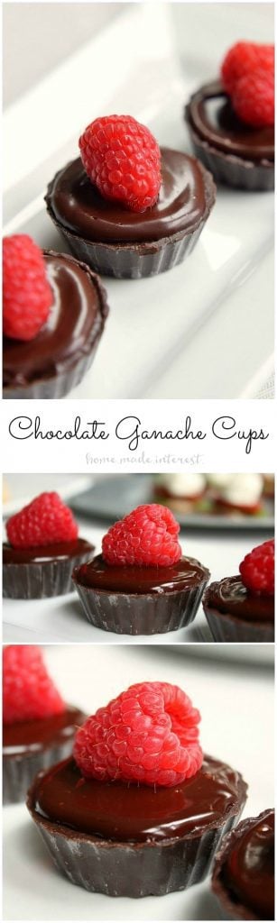 Small chocolate tarts with raspberries for Romantic chocolate dessert recipes collection for Valentine's Day