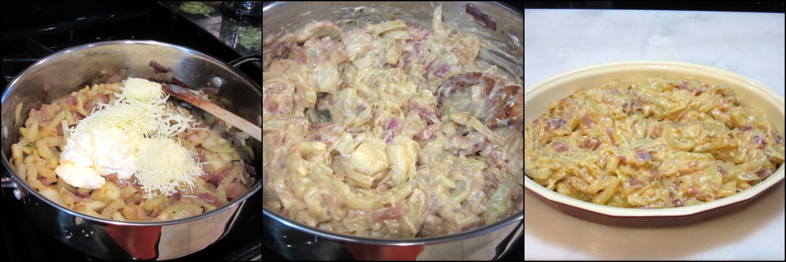 Deliciously Cheesy Baked Fennel Onion Gratin Recipe