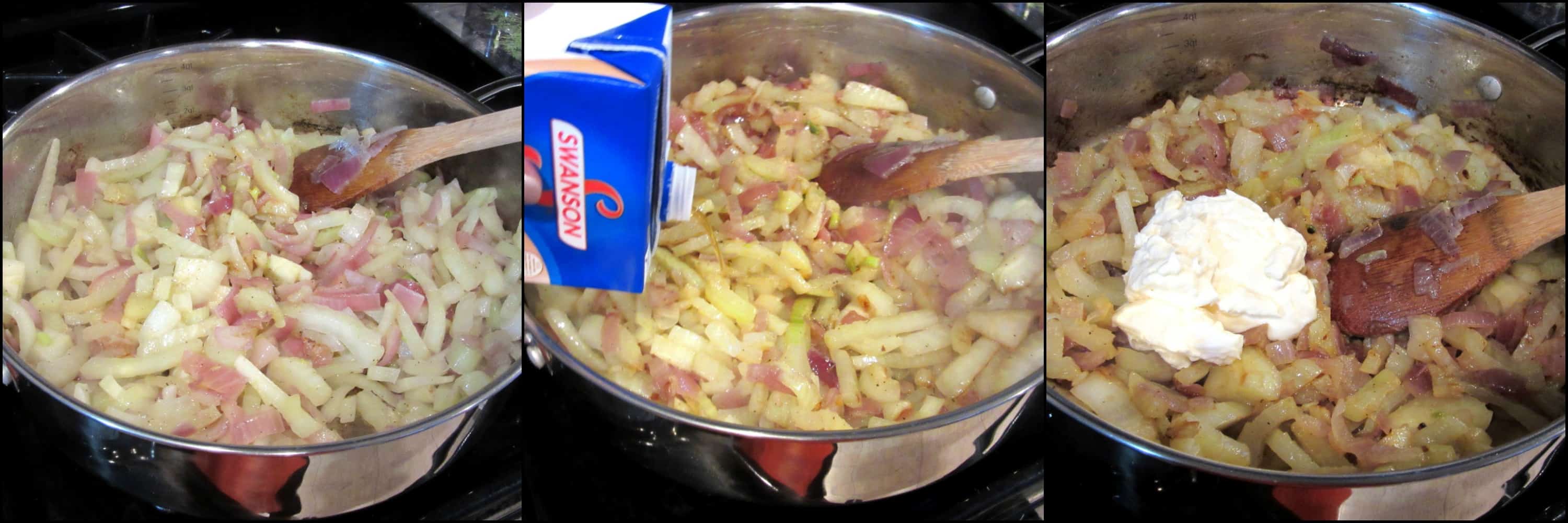 Deliciously Cheesy Baked Fennel Onion Gratin Recipe