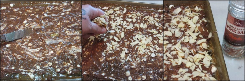 How to make Chocolate Graham Cracker Toffee with Almonds - Kudos Kitchen by Renee