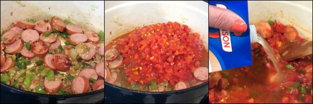 How to make Sausage Shrimp Jambalaya Kudos Kitchen Style - www.kudoskitchenbyrenee.com