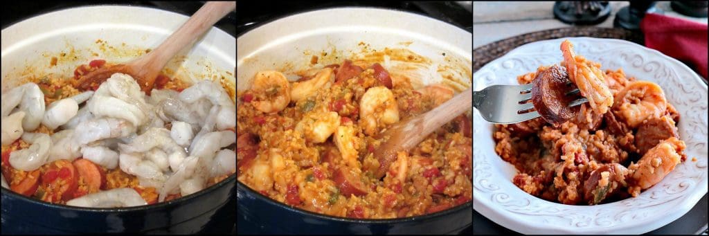 How to make Sausage Shrimp Jambalaya Kudos Kitchen Style - www.kudoskitchenbyrenee.com