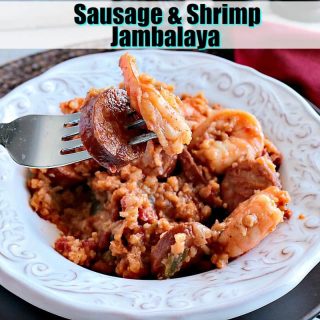 Sausage & Shrimp Jambalaya Kudos Kitchen Style