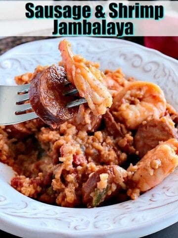 Sausage & Shrimp Jambalaya Kudos Kitchen Style