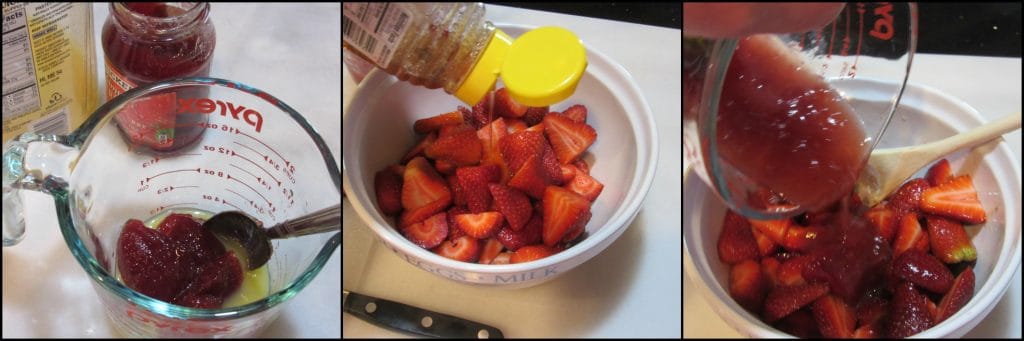 How to make a Strawberry Orange Pie Cake Photo Tutorial - www.kudoskitchenbyrenee.com