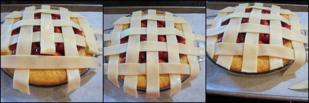 How to make a Strawberry Orange Pie Cake Photo Tutorial - www.kudoskitchenbyrenee.com