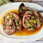 Dill Pickle Pork Chops with Bacon & Onion Low Carb Recipe - kudoskitchenbyrenee.com