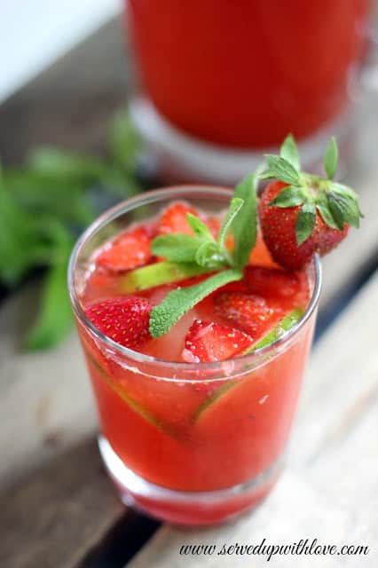 Sensational Strawberry Recipe Roundup 2018 for Friday's Featured Foodie Feastings - www.kudoskitchenbyrenee.com