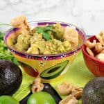 Guacamole with Zero Carb Pork Rind Dippers