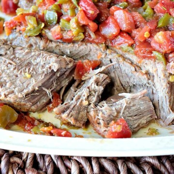 Four Ingredient Chile Pepper Pressure Cooker Pot Roast - kudoskitchenbyrenee.com