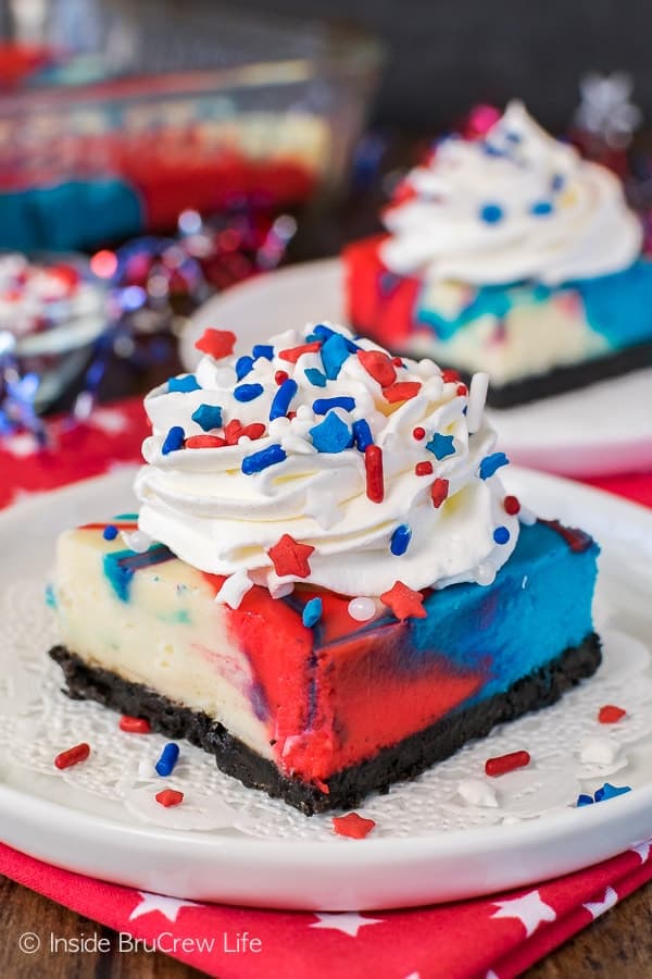 Red White & Blue Recipe Roundup 