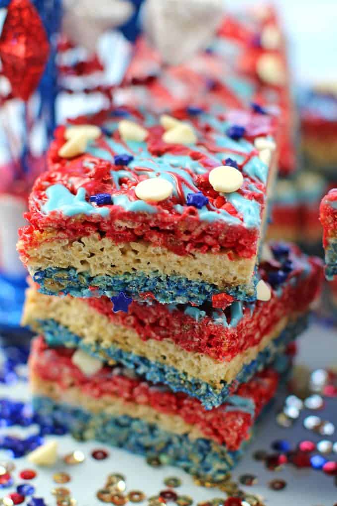 Red White & Blue Recipe Roundup 