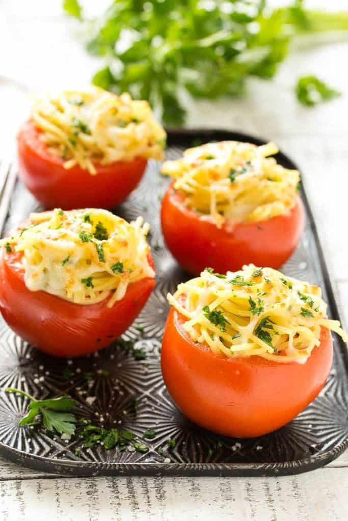 Tempting Tomato Recipe Roundup 2018 for Friday's Featured Foodie Feastings - kudoskitchenbyrenee.com