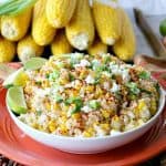 Sweet & Savory Roasted Mexican Sweet Corn Risotto - kudoskitchenbyrenee.com