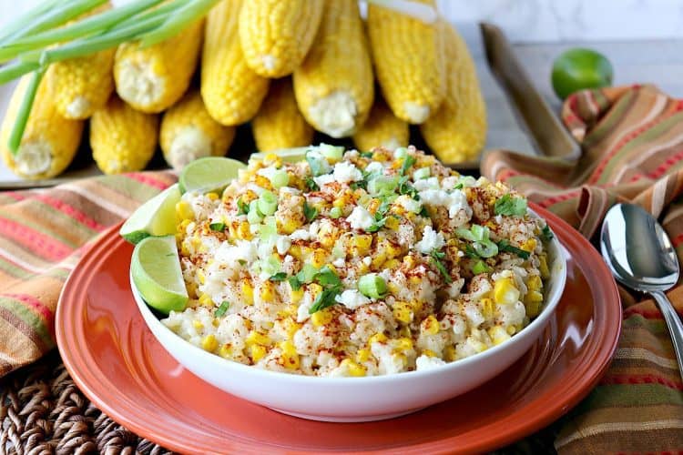 sweet & savory mexican street corn risotto recipe