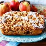 No-Knead Apple Yeast Bread with Cinnamon & Sugar - kudoskitchenbyrenee.com