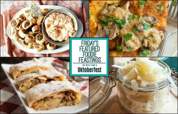 wunderbar oktoberfest recipe roundup for friday’s featured foodie feastings