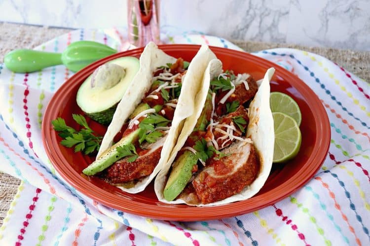 lime marinated mexican pork tenderloin tacos