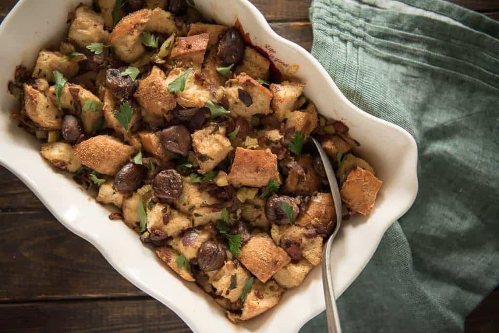 Thanksgiving Stuffing & Dressing Recipe Roundup 2018 - Friday's Featured Foodie Feastings - kudoskitchenbyrenee.com @kudoskitchen