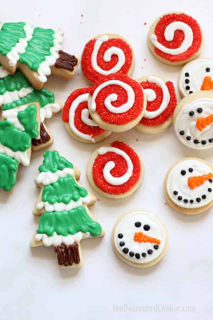 A photo of cookies for a Colossal Christmas Cookie Recipe Roundup.