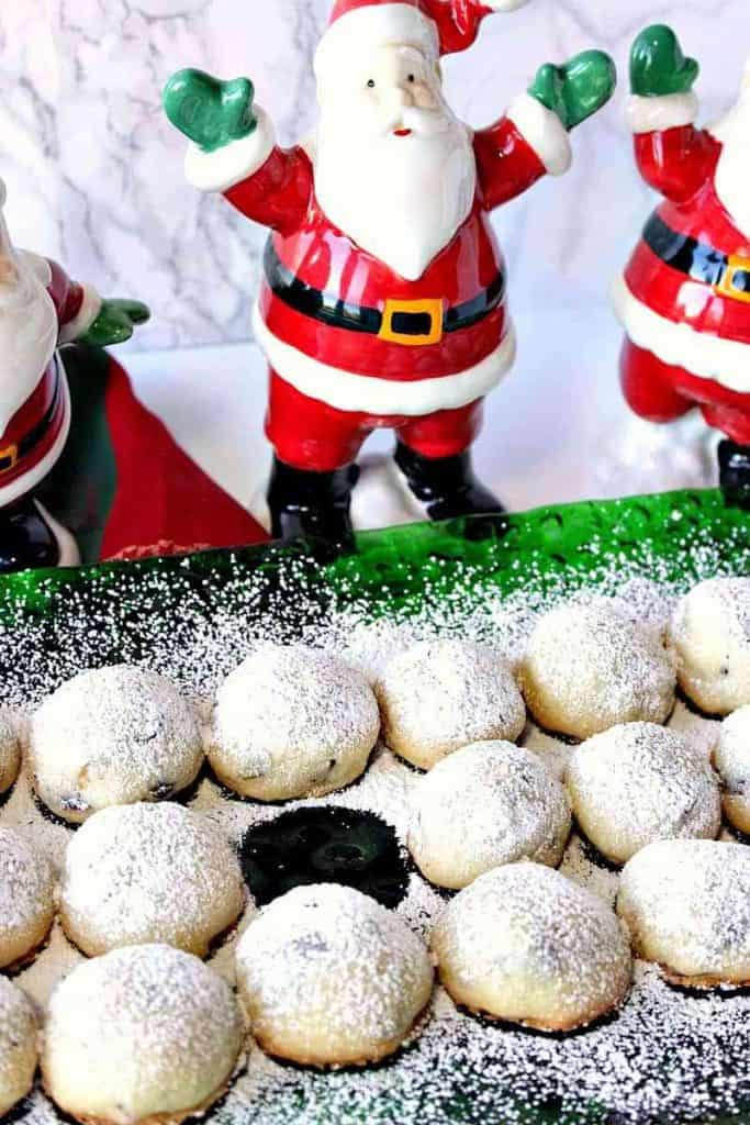 A photo of Christmas cookies for a colossal Christmas cookies recipe roundup.