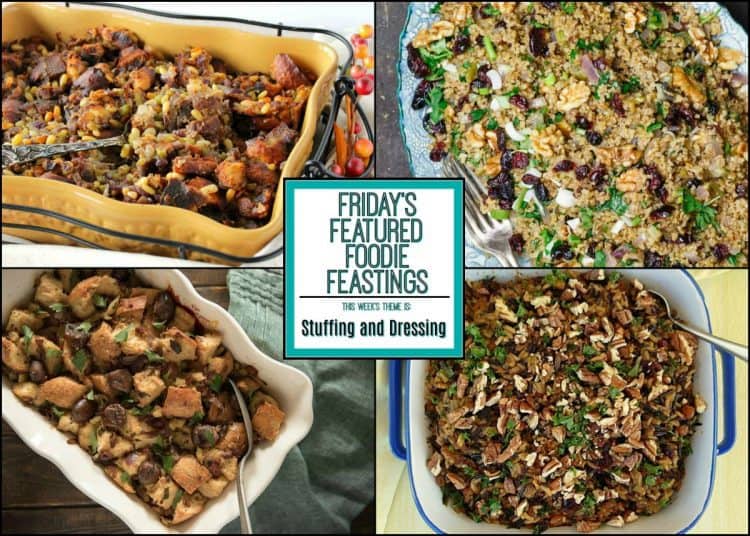 thanksgiving stuffing & dressing recipe round – friday’s featured foodie feastings