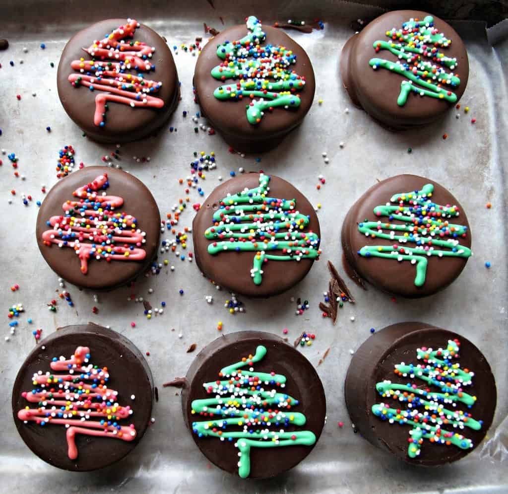 A photo of Christmas cookies for a colossal Christmas cookies recipe roundup.