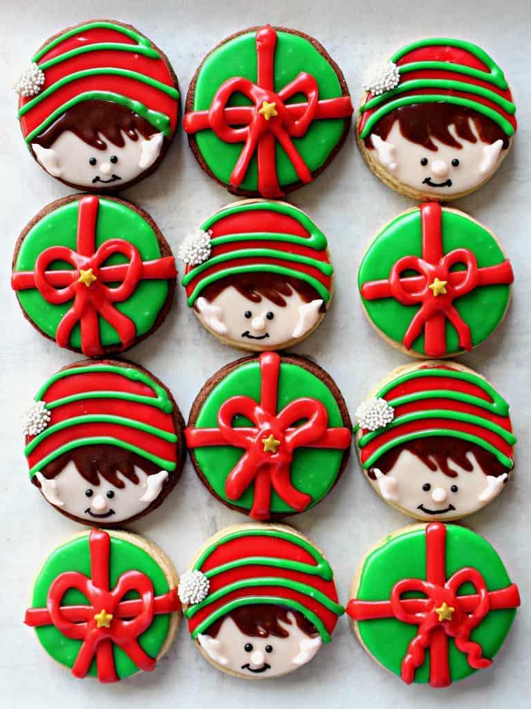 A photo of cookies for a Colossal Christmas Cookie Recipe Roundup.