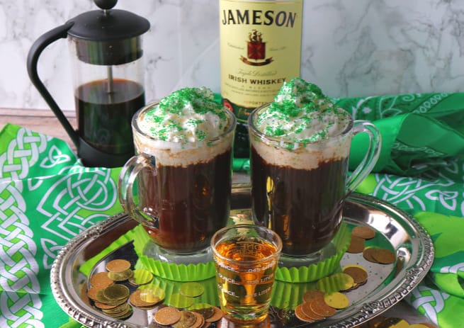 traditional irish coffee