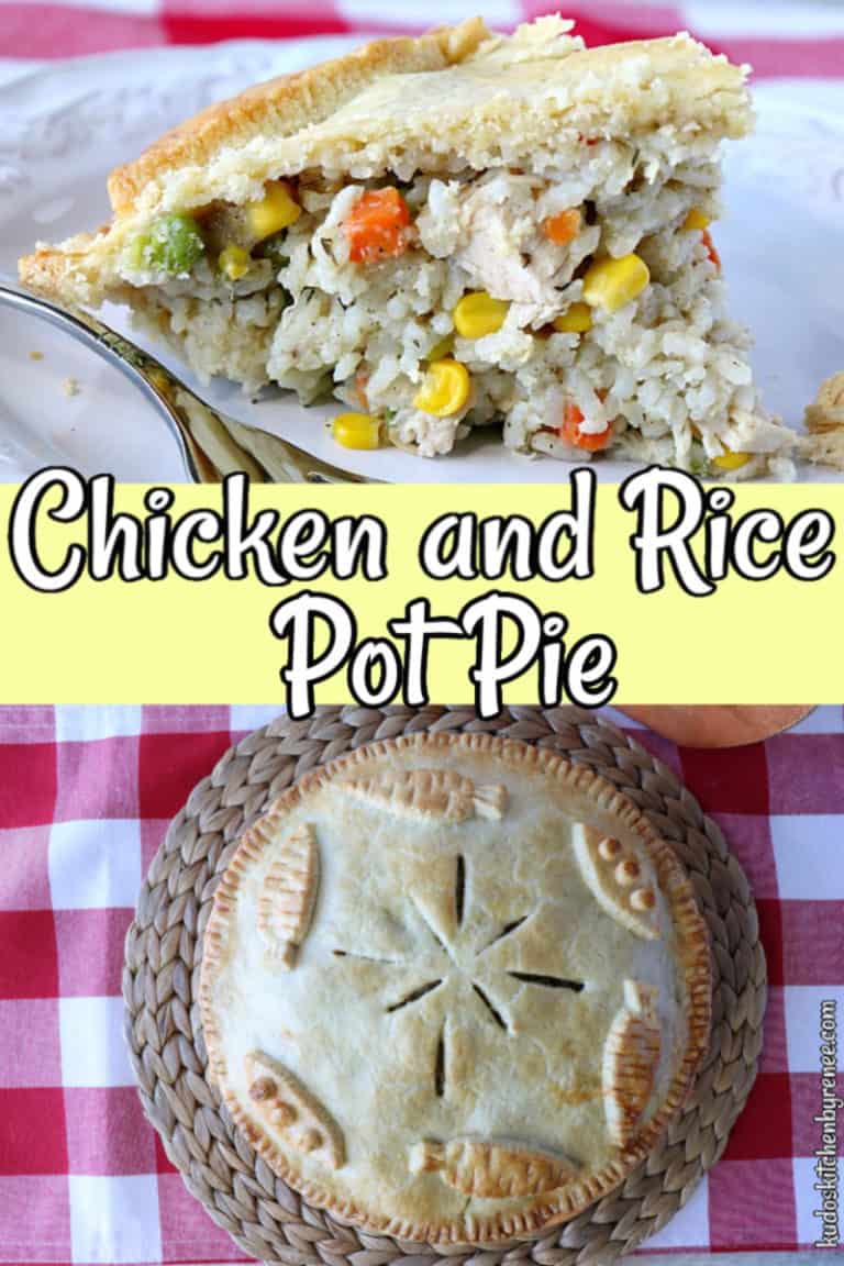 Chicken and Rice Pot Pie Recipe Kudos Kitchen by Renee