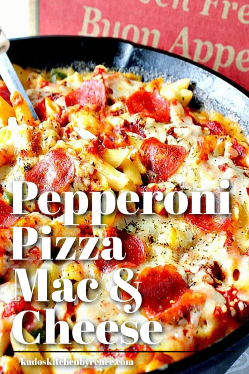 Pizza Macaroni and Cheese Kudos Kitchen by Renee