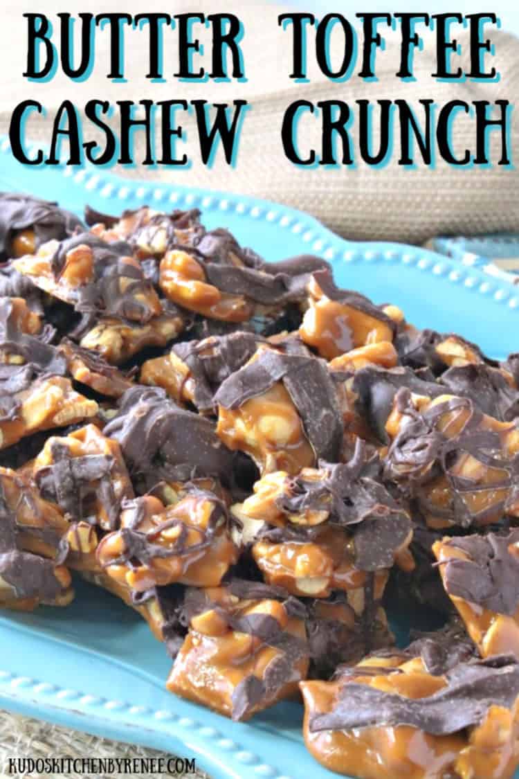 Best Homemade Butter Toffee Cashew Crunch Recipe