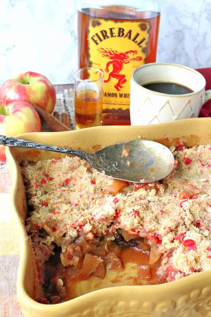 Fireball Apple Crisp