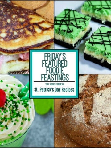 A collage of St. Patrick's Day Recipe for a recipe roundup.