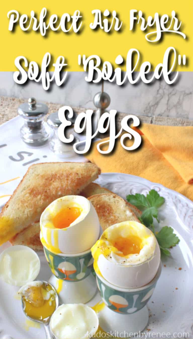 How To Make Air Fryer Soft Boiled Eggs Kudos Kitchen by Renee