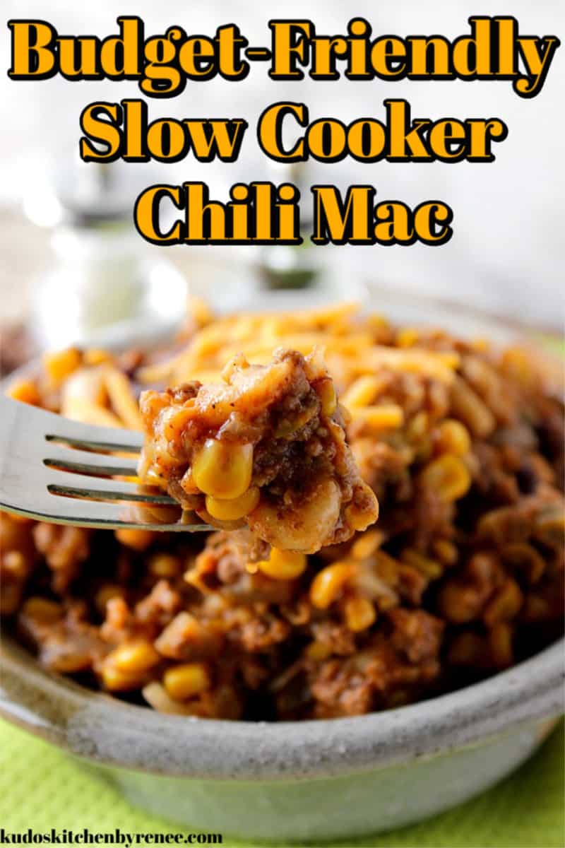 Budget and Pantry Friendly Slow Cooker Chili Mac Recipe