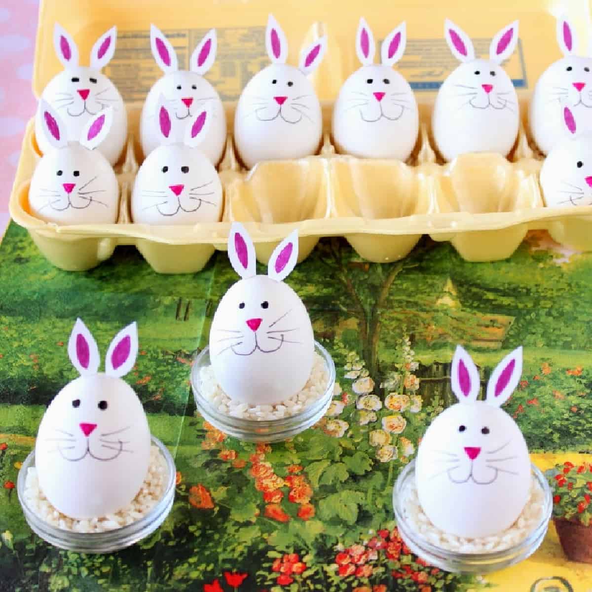 Easter Bunny Egg Cup - tiny & little