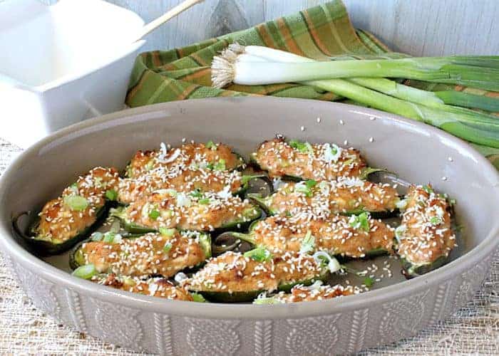 Jalapeno Poppers Stuffed with Crab Rangoon Recipe